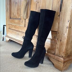 Black Suede Pedro Garcia Boots